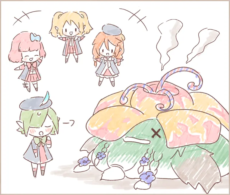 マンドラゴラでパニック